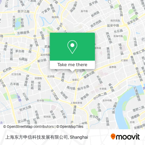 上海东方申信科技发展有限公司 map