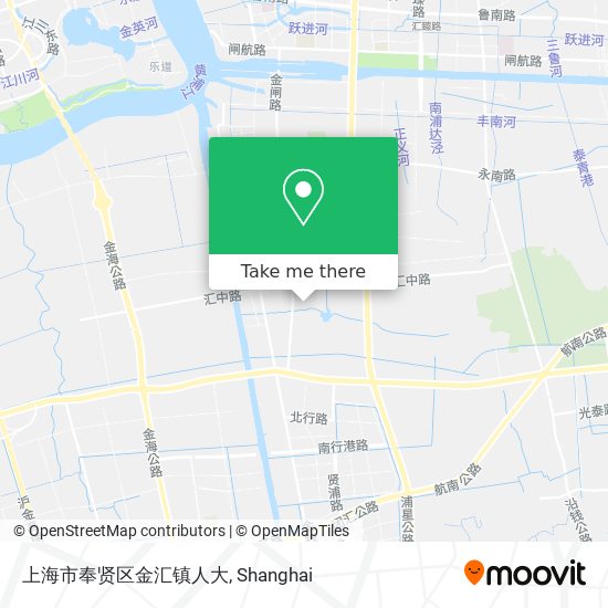上海市奉贤区金汇镇人大 map