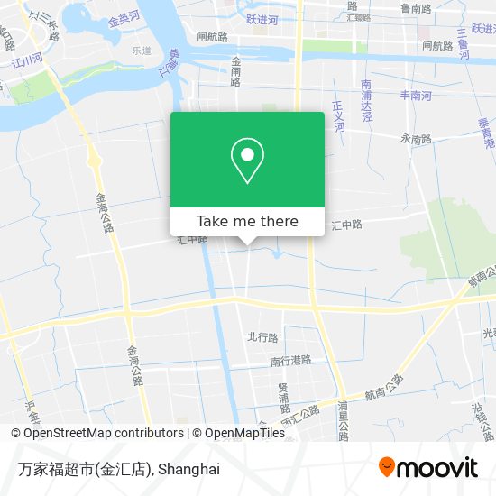 万家福超市(金汇店) map