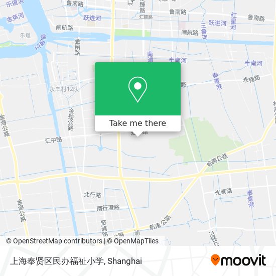 上海奉贤区民办福祉小学 map