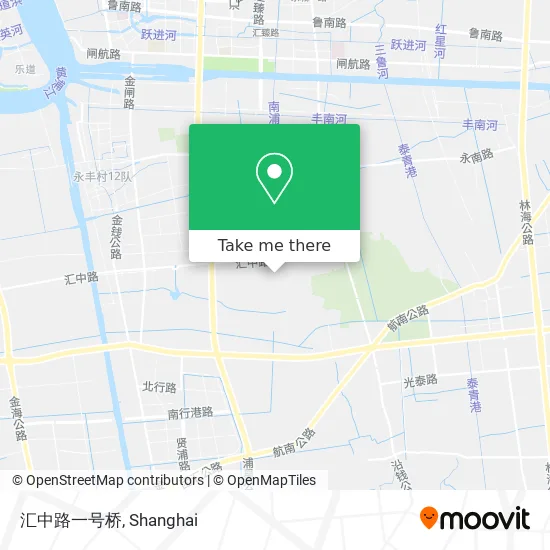 汇中路一号桥 map