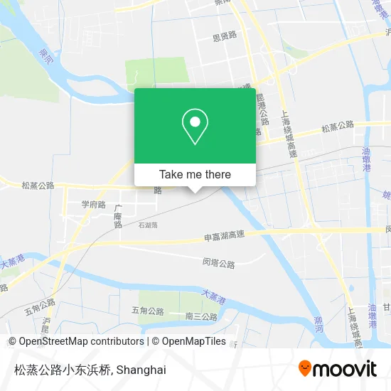 松蒸公路小东浜桥 map