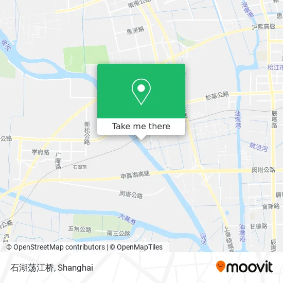 石湖荡江桥 map