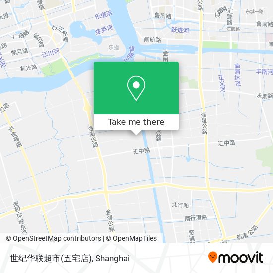 世纪华联超市(五宅店) map