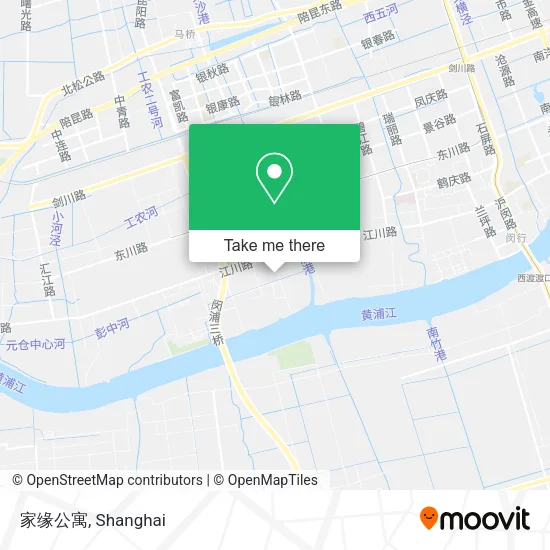 家缘公寓 map