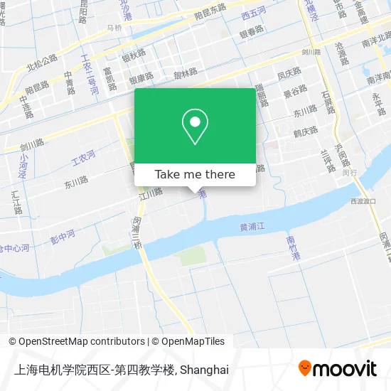 上海电机学院西区-第四教学楼 map