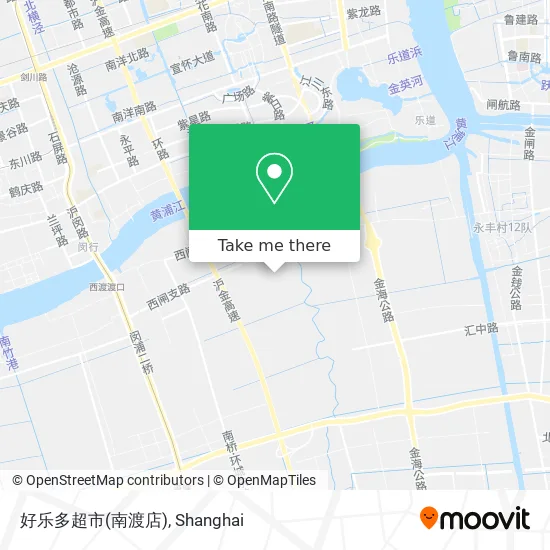 好乐多超市(南渡店) map