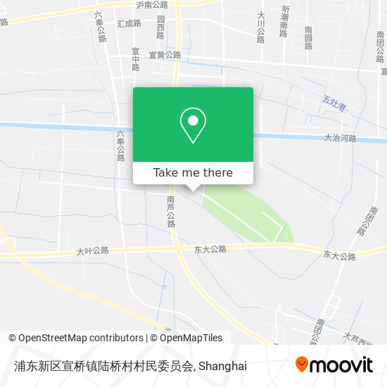 浦东新区宣桥镇陆桥村村民委员会 map