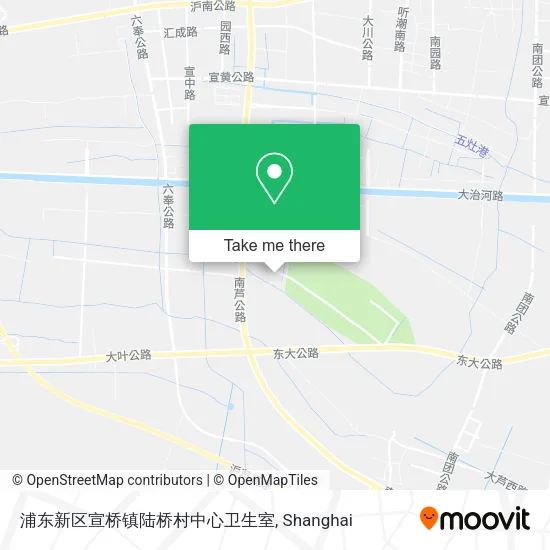 浦东新区宣桥镇陆桥村中心卫生室 map