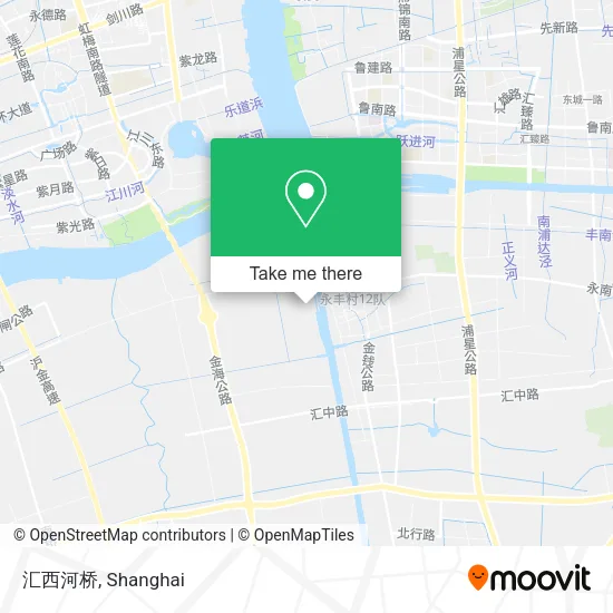 汇西河桥 map