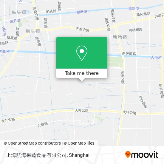 上海航海果蔬食品有限公司 map