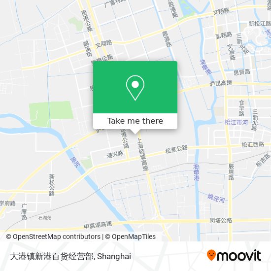 大港镇新港百货经营部 map