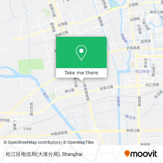 松江区电信局(大港分局) map