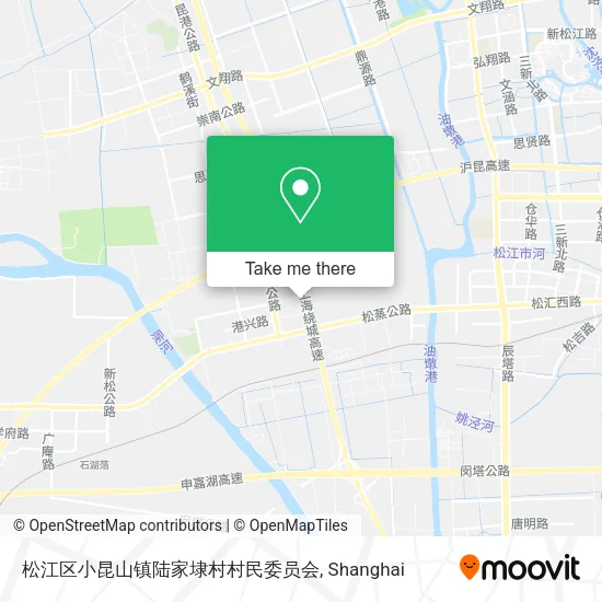 松江区小昆山镇陆家埭村村民委员会 map