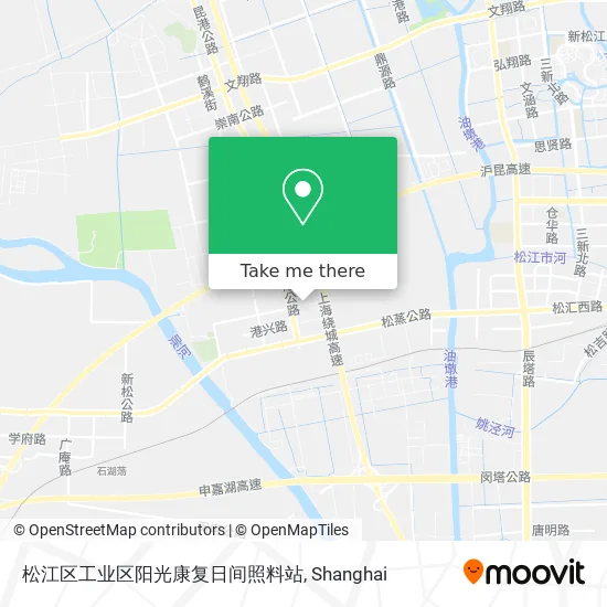 松江区工业区阳光康复日间照料站 map