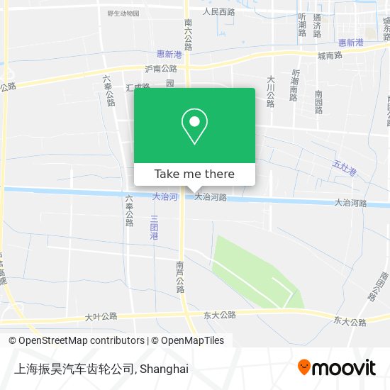 上海振昊汽车齿轮公司 map