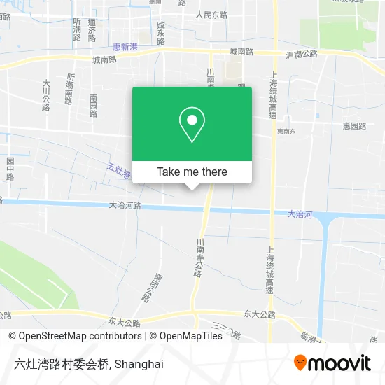 六灶湾路村委会桥 map