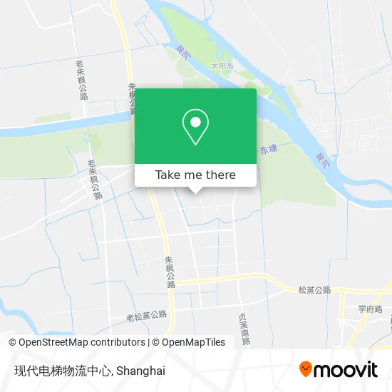 现代电梯物流中心 map