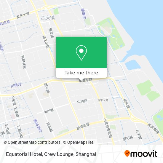 Equatorial Hotel, Crew Lounge map