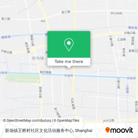 新场镇王桥村社区文化活动服务中心 map
