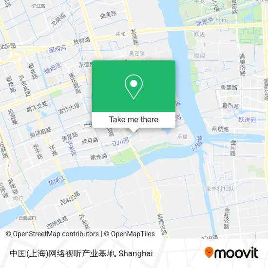 中国(上海)网络视听产业基地 map