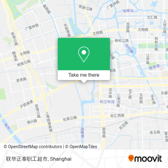 联华正泰职工超市 map