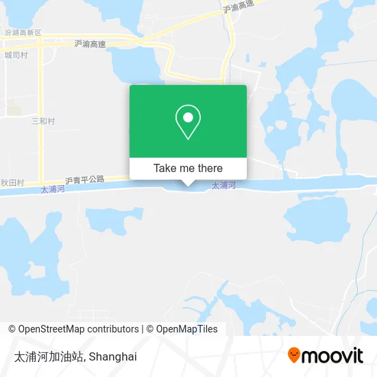 太浦河加油站 map