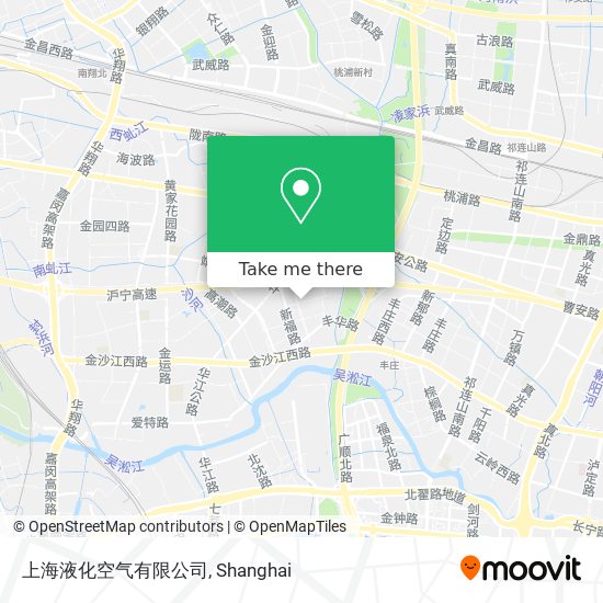 上海液化空气有限公司 map