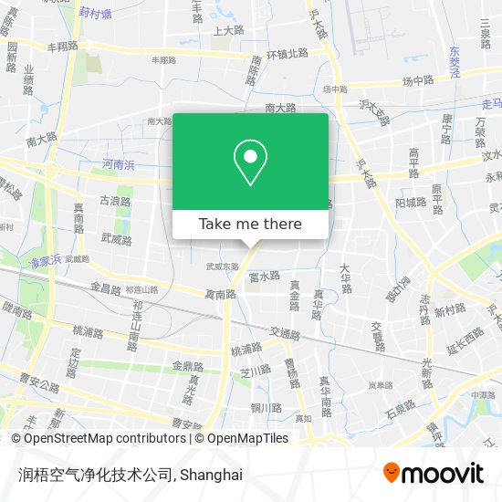 润梧空气净化技术公司 map