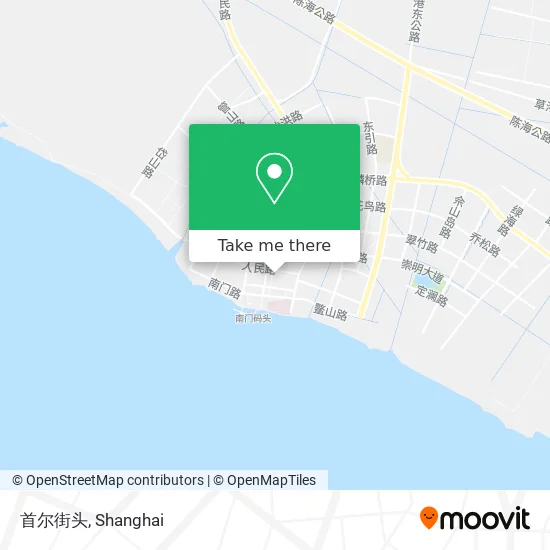 首尔街头 map