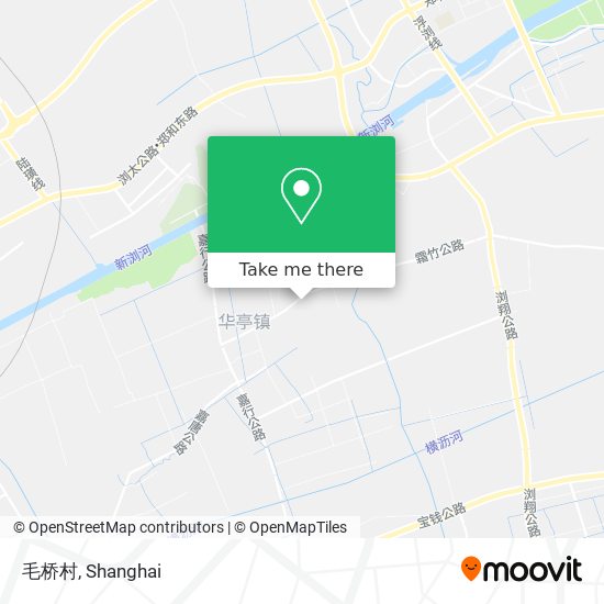 毛桥村 map