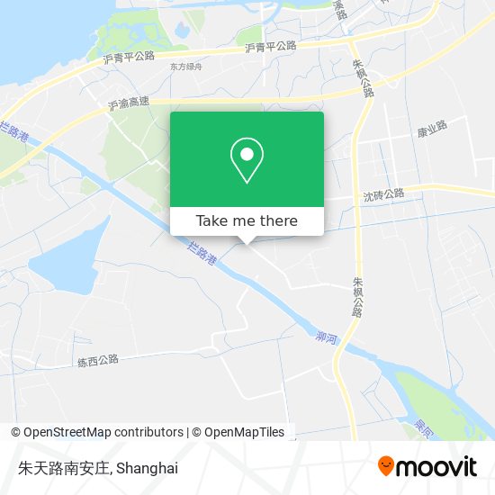 朱天路南安庄 map