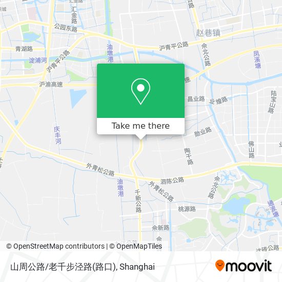山周公路/老千步泾路(路口) map