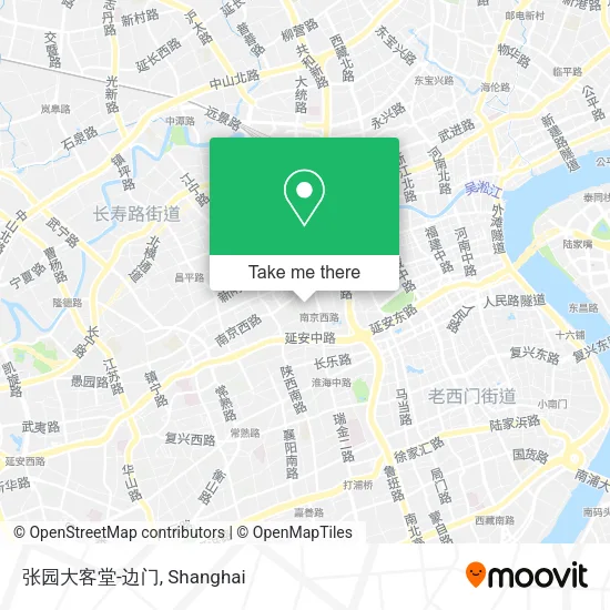 张园大客堂-边门 map