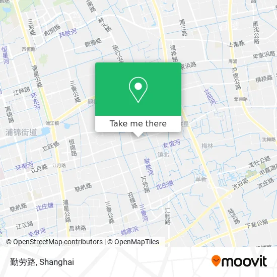 勤劳路 map