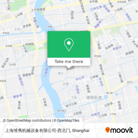 上海维隽机械设备有限公司-西北门 map