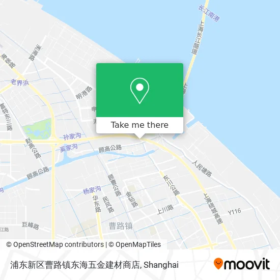 浦东新区曹路镇东海五金建材商店 map
