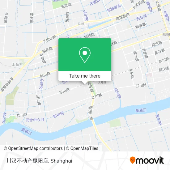 川汉不动产昆阳店 map