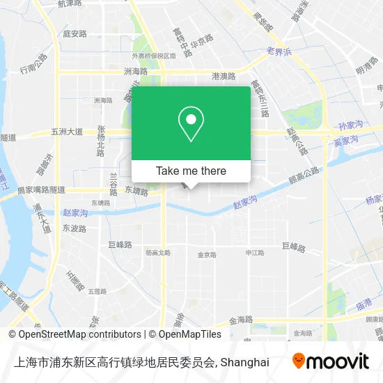 上海市浦东新区高行镇绿地居民委员会 map