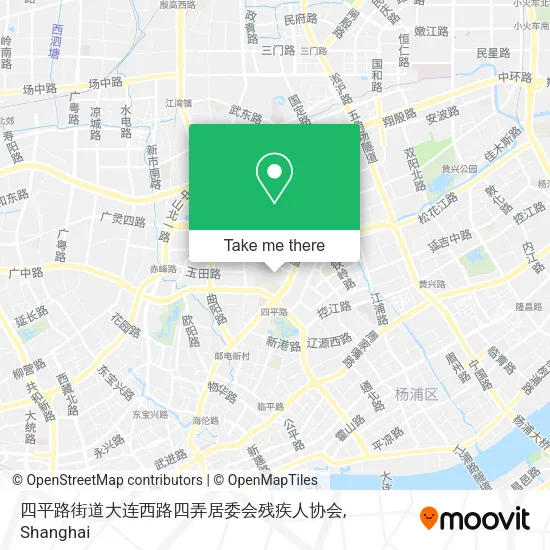 四平路街道大连西路四弄居委会残疾人协会 map