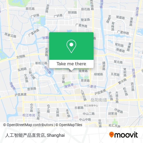 人工智能产品直营店 map