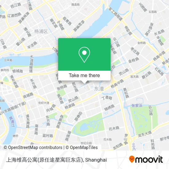 上海维高公寓(原任途星寓巨东店) map