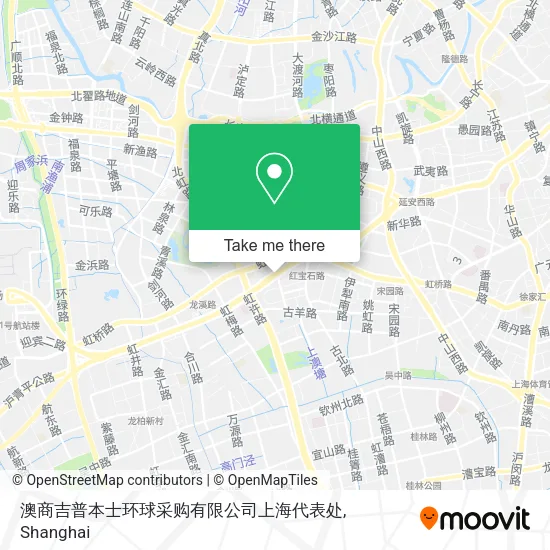 澳商吉普本士环球采购有限公司上海代表处 map
