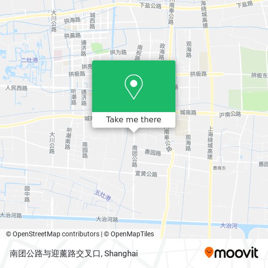 南团公路与迎薰路交叉口 map