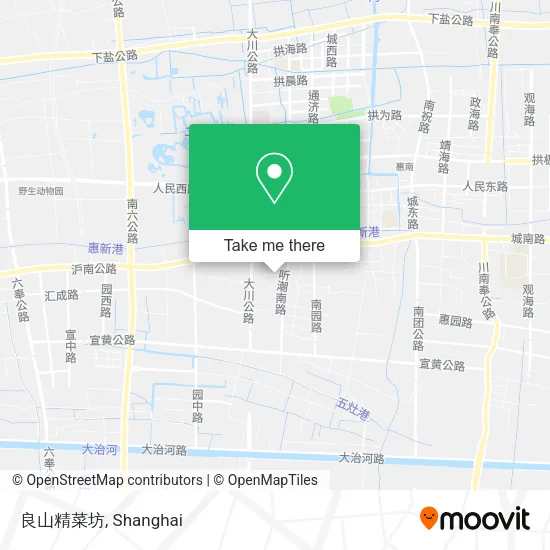 良山精菜坊 map