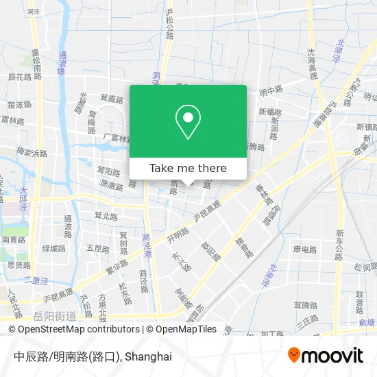 中辰路/明南路(路口) map