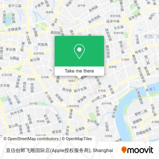 直信创邺飞雕国际店(Apple授权服务商) map