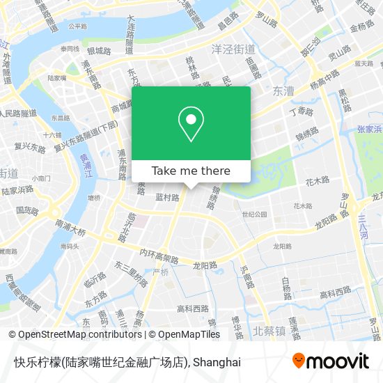 快乐柠檬(陆家嘴世纪金融广场店) map