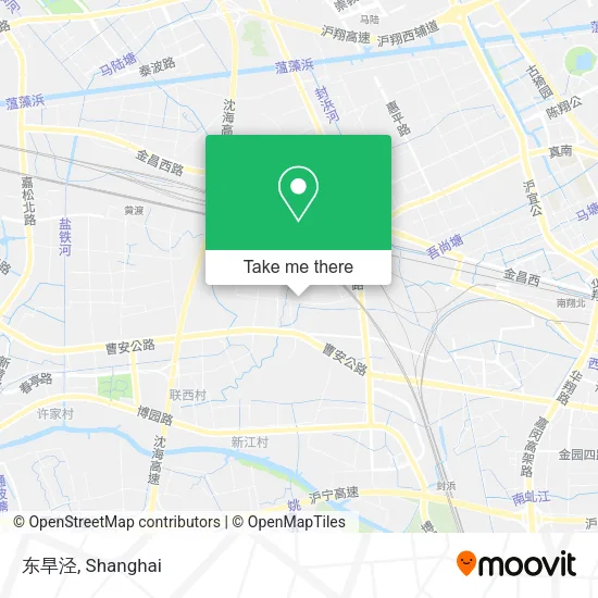 东旱泾 map