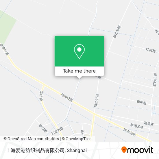 上海爱港纺织制品有限公司 map